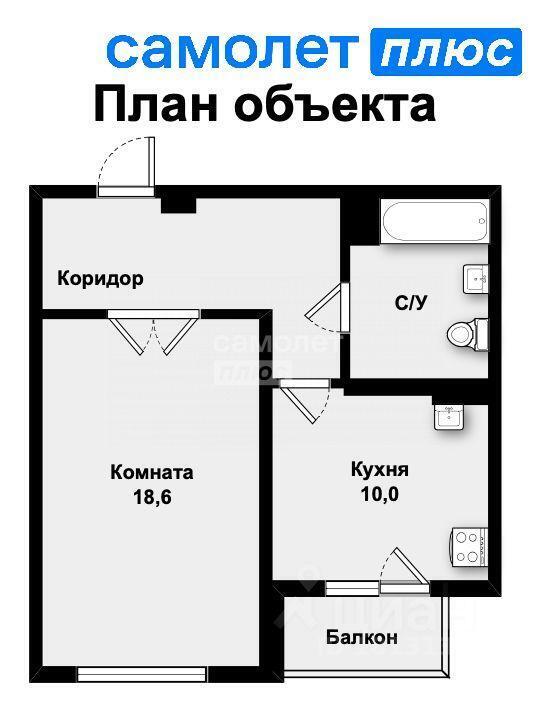 квартира г Екатеринбург р-н Ленинский улица Островского, 1 фото 2