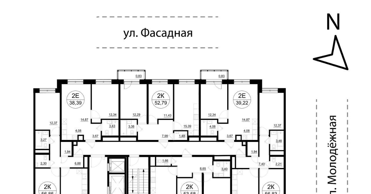 квартира городской округ Одинцовский г Звенигород мкр Лесной дп, Лесной Городок, Фасадная ул., 10В фото 2
