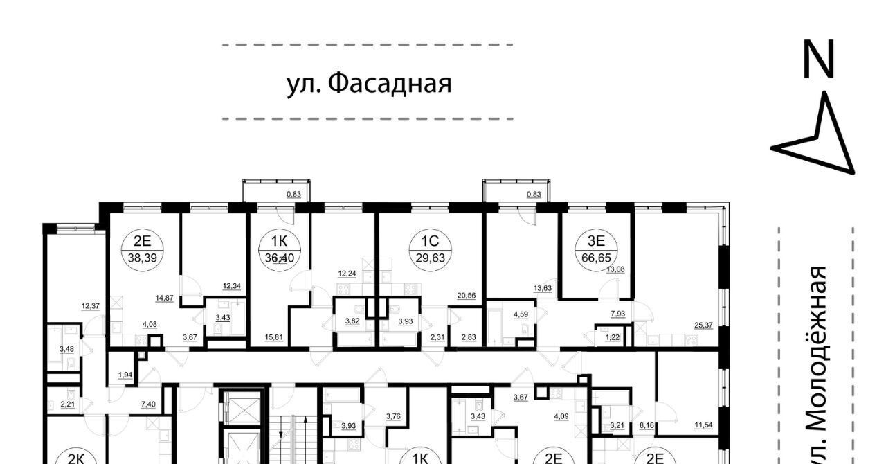 квартира городской округ Одинцовский г Звенигород мкр Лесной дп, Лесной Городок, Фасадная ул., 10В фото 2
