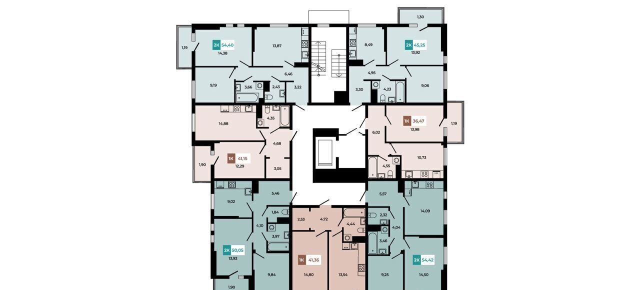 квартира р-н Аксайский п Темерницкий б-р Ростовский з/у 2А, корп. 5, Ростов-на-Дону фото 14