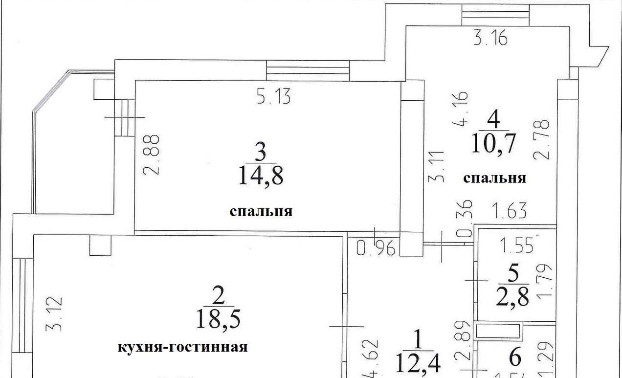 квартира г Кемерово р-н Центральный ул 2-я Заречная 5а фото 2