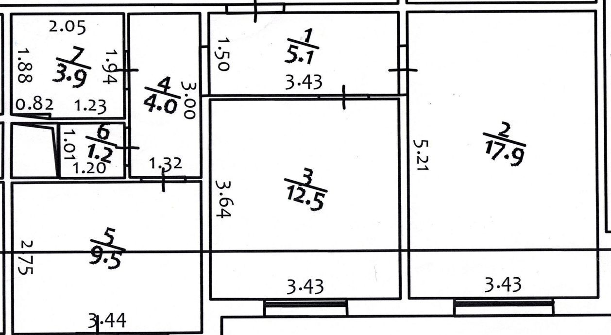 квартира г Домодедово ул Курыжова 1к/3 Домодедовская фото 12