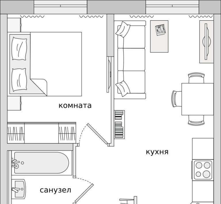 квартира р-н Всеволожский п Бугры ул Тихая 7к/4 Девяткино фото 1