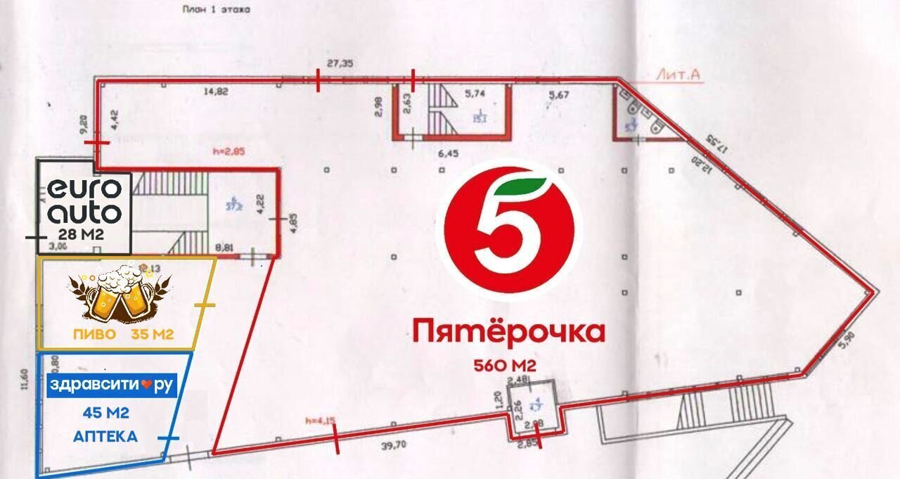 торговое помещение р-н Выборгский г Выборг ул Шестакова 2 Выборгское городское поселение фото 10