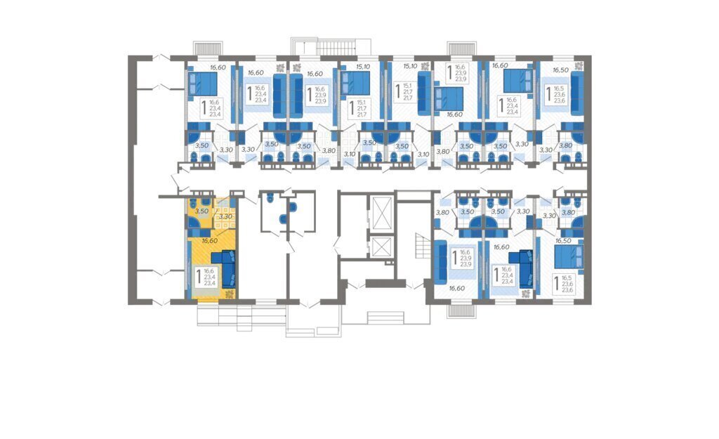 квартира г Сочи ул Искры 88/7 фото 2