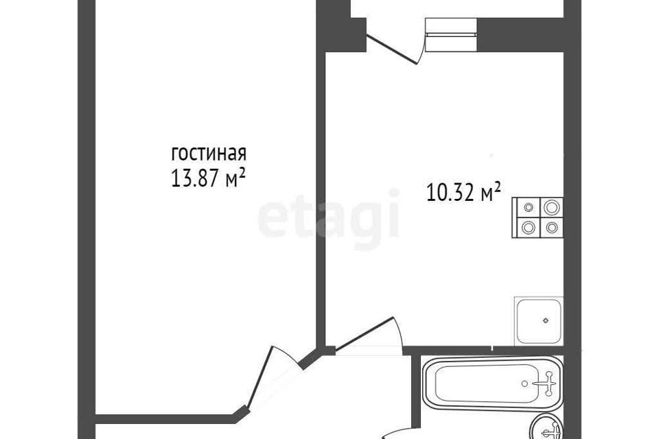 квартира г Ростов-на-Дону ул Студенческая 8 Ростов-на-Дону городской округ фото 8