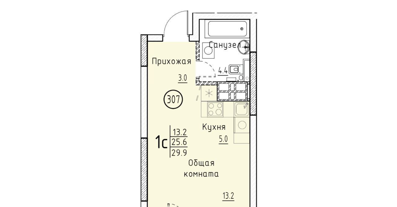 квартира г Энгельс р-н мкр Энгельс-9 фото 1