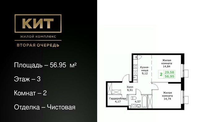 ЖК «КИТ-2» Имени Г. Т. Шитикова мкр, Медведково фото