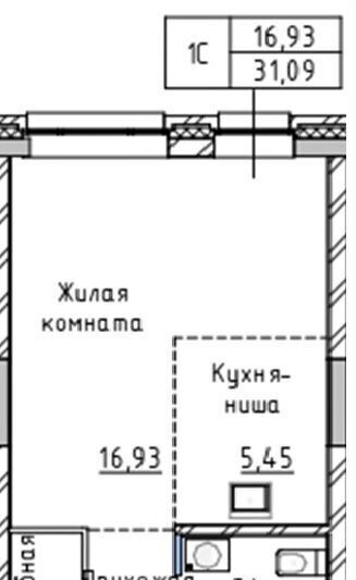 квартира г Новосибирск р-н Ленинский ул Ясный Берег 27 фото 1