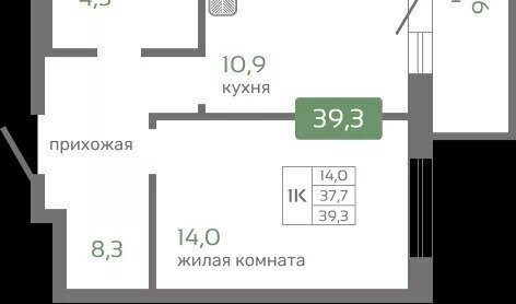 квартира г Красноярск р-н Октябрьский ул Норильская с 2 фото 1