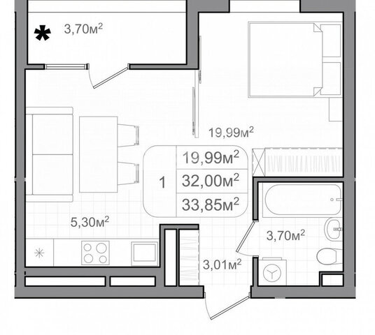 р-н Советский ул им. Чебышева 38/1 ЖК "FAKULTET" фото