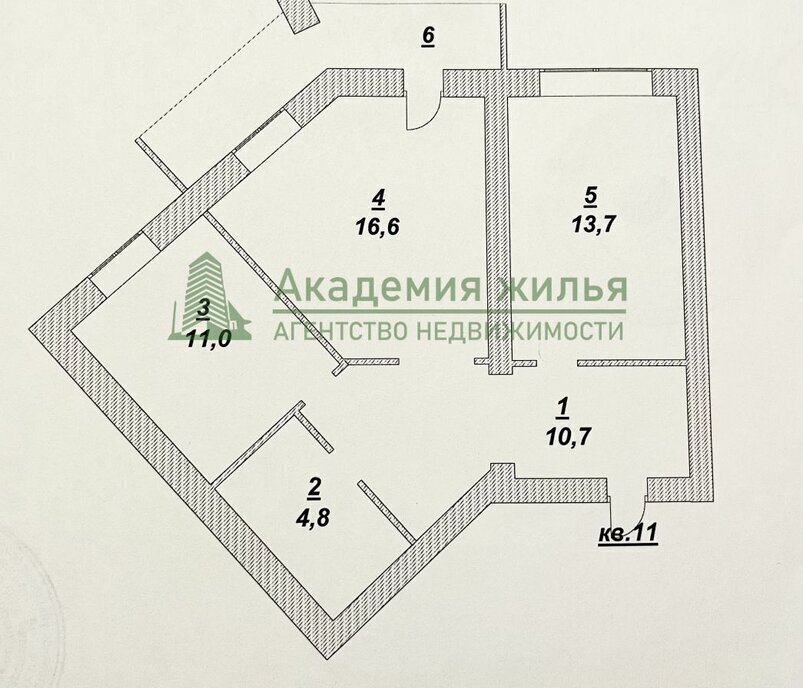 квартира г Энгельс ул Маяковского 48а фото 15