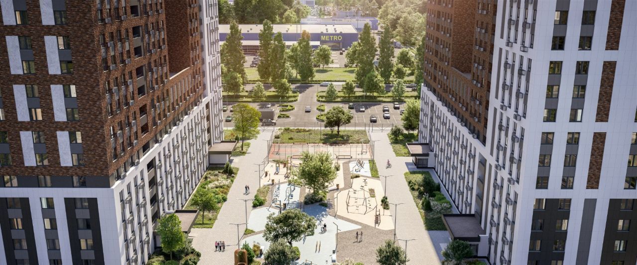 квартира г Нижний Новгород р-н Канавинский Стрелка Мещерское Озеро ЖК «Гранд Квартал Бетанкур» жилрайон, 1-й мкр фото 11