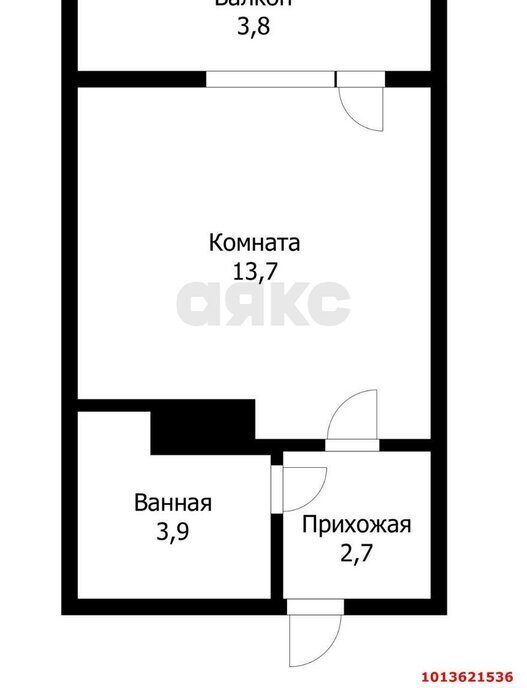 квартира г Краснодар р-н Прикубанский ул им. Ивана Беличенко 97 фото 1