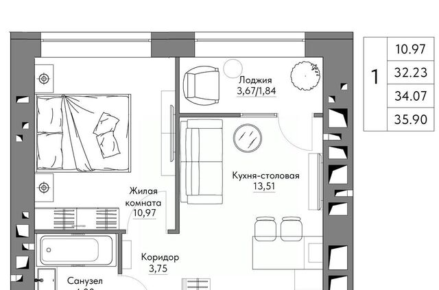 р-н Октябрьский Жилыеы Острова кв-л фото