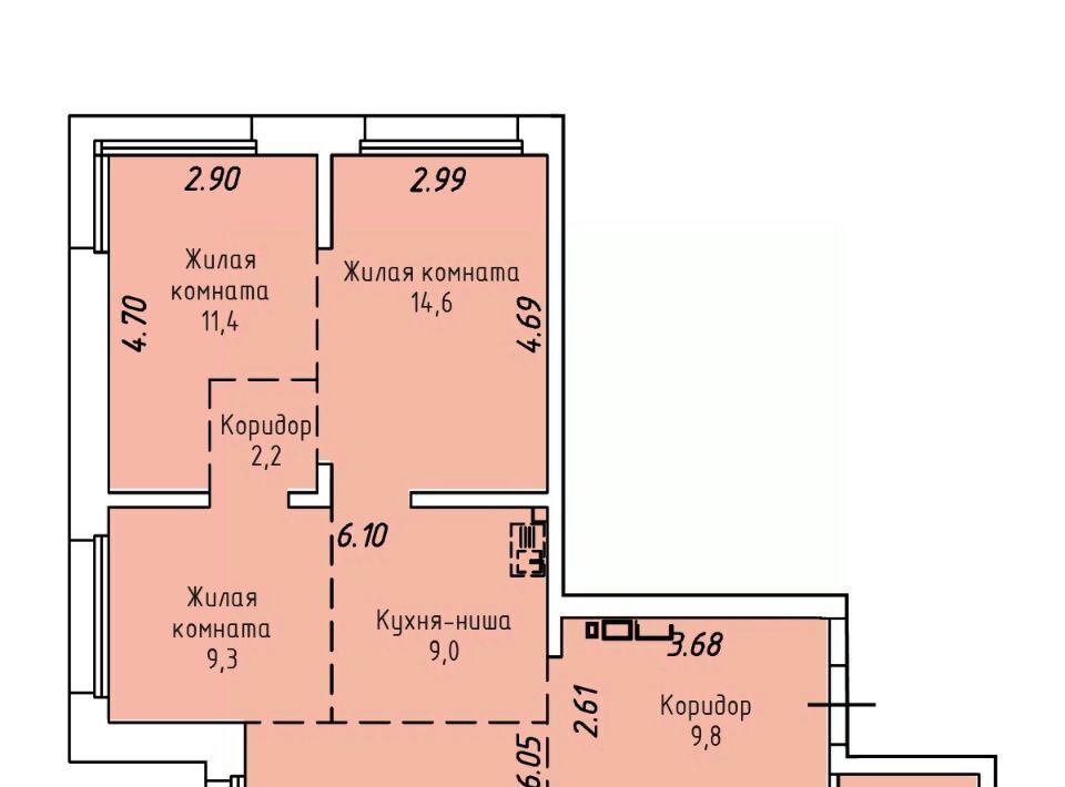 квартира г Иркутск р-н Правобережный ул Култукская 16 фото 1