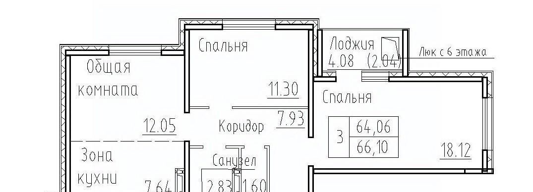 квартира р-н Новосибирский п Элитный ул Фламинго 18 сельсовет, Площадь Маркса, Мичуринский фото 1