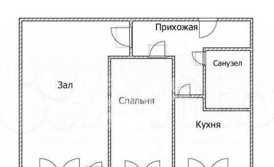 квартира г Ульяновск р-н Ленинский ул Симбирская 51 фото 2