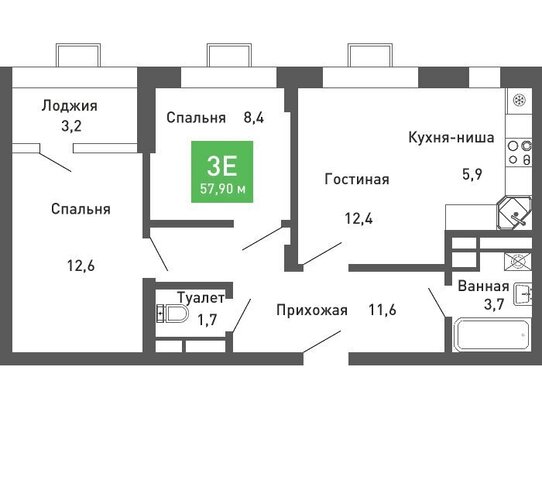 микрорайон Ключи, жилой комплекс Ключи-клаб фото