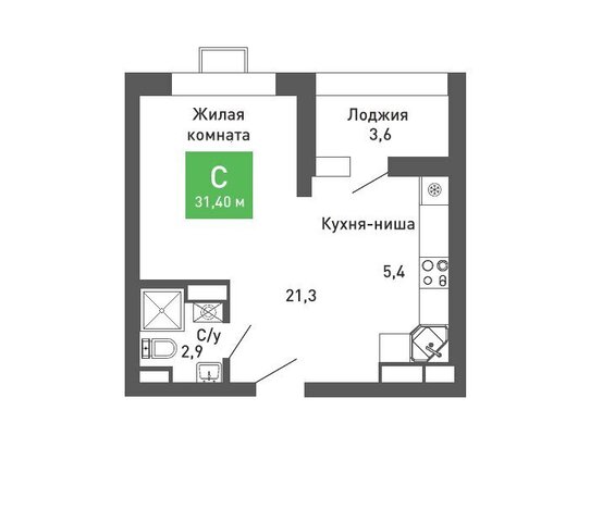 р-н Железнодорожный микрорайон Ключи, жилой комплекс Ключи-клаб фото