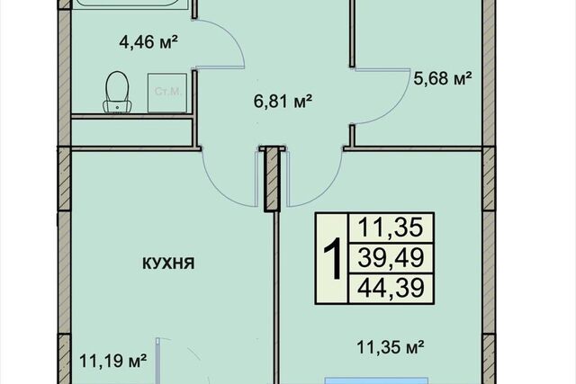 квартира г Ярославль ул Чернопрудная 2 Ярославль городской округ фото