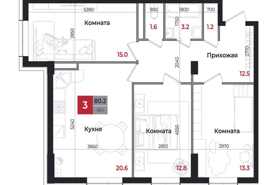 квартира г Невинномысск городской округ Невинномысск, Строящееся здание фото 1