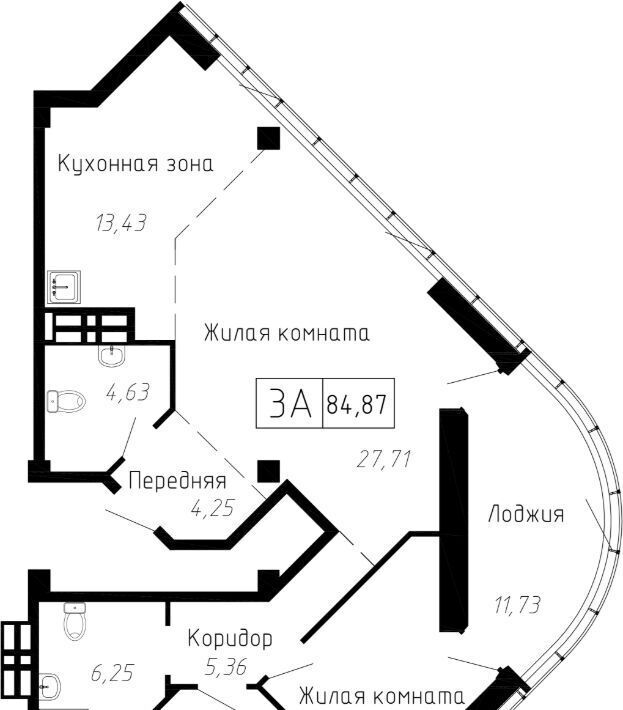 квартира г Владивосток р-н Советский ул Мусоргского 74к/1 фото 1