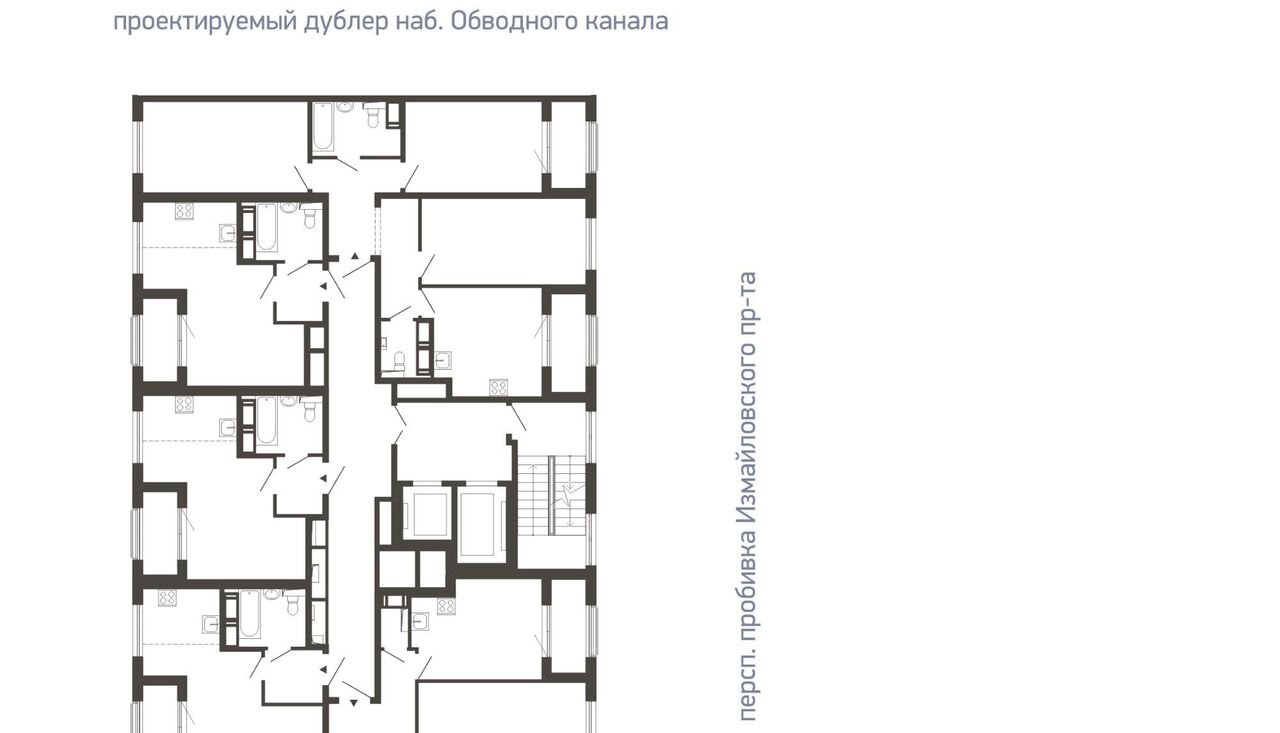 квартира г Санкт-Петербург метро Балтийская б-р Измайловский 9 округ Измайловское фото 2