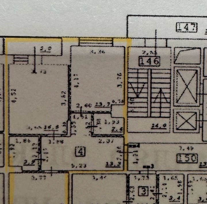 квартира г Старый Оскол Центральный микрорайон 4А фото 2