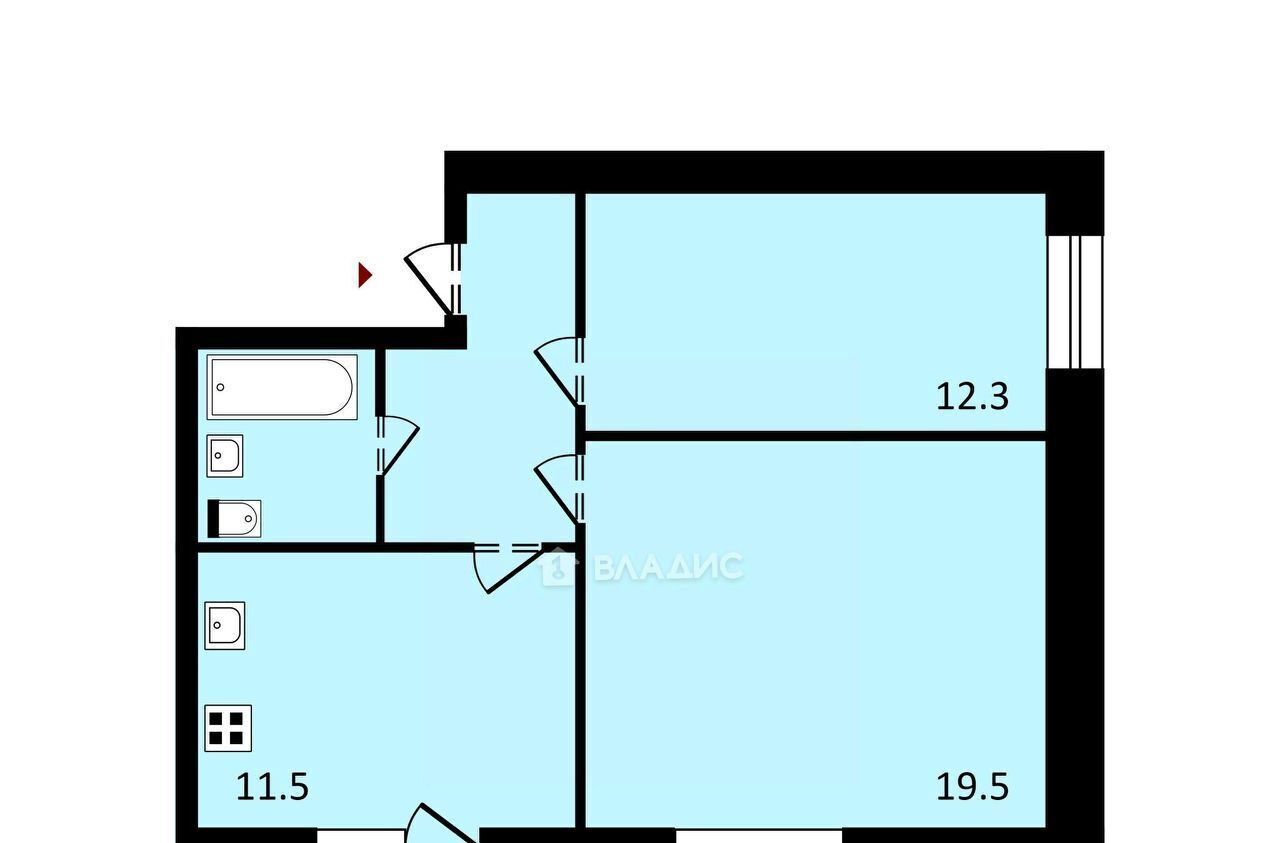 квартира г Вологда ул Возрождения 82а фото 2