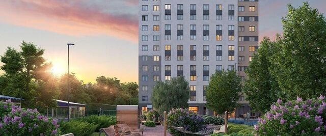 метро Девяткино Пейзажный квартал Цветной Город жилой комплекс фото