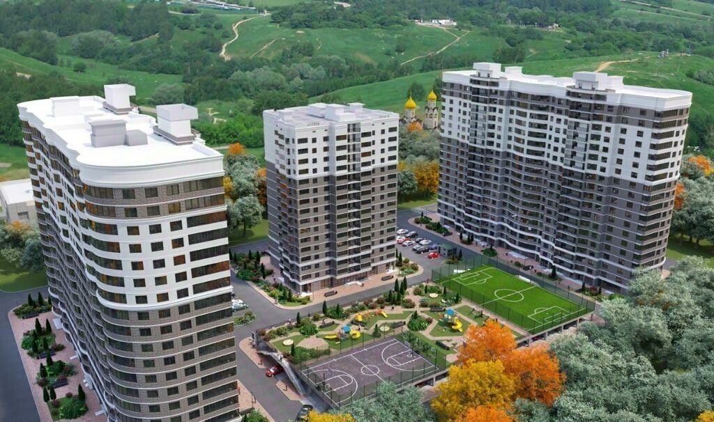 квартира г Краснодар р-н Прикубанский ул им. Адмирала Крузенштерна 5/2 фото 2