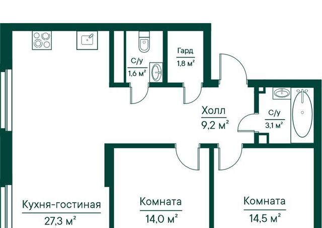 Российская ЖК Грин Ривер фото