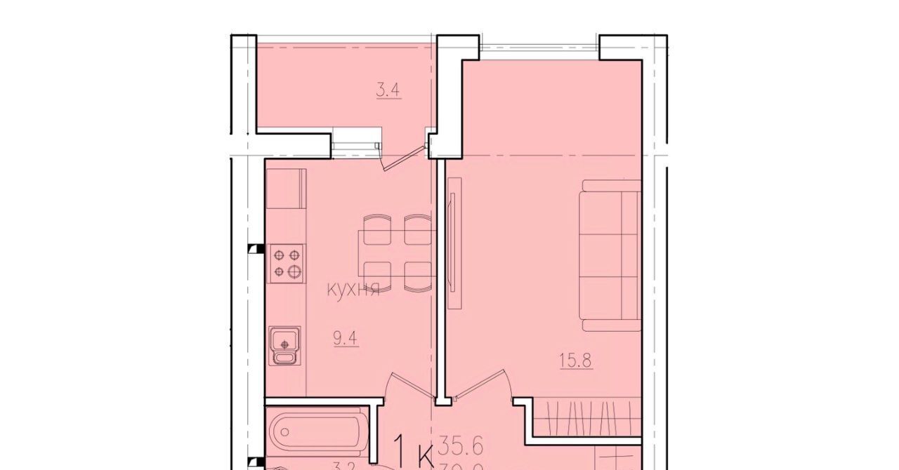 квартира г Энгельс р-н мкр Энгельс-9 фото 1