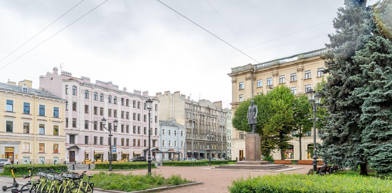 квартира г Санкт-Петербург метро Чкаловская просп. Большой Петроградской стороны, 38-40 фото 19