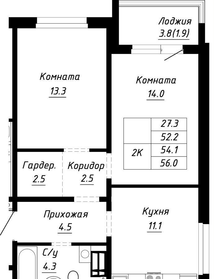 квартира г Барнаул р-н Индустриальный ул Анатолия Мельникова 1 фото 1