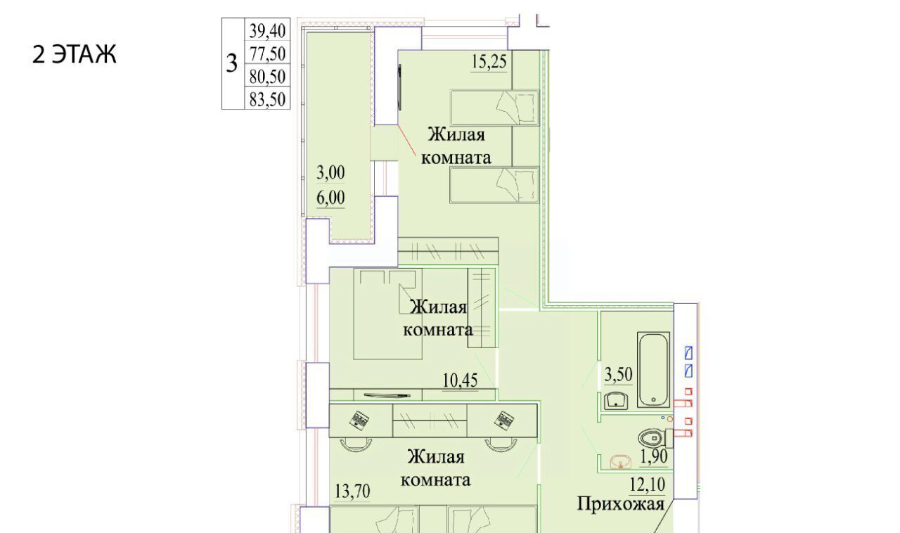 квартира г Иваново р-н Фрунзенский ЖК «Ильинский» фото 1