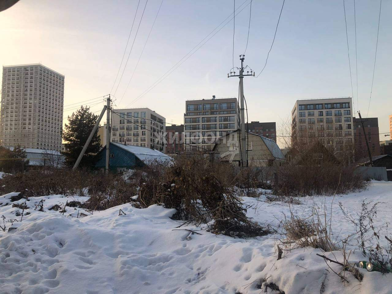 земля г Новосибирск р-н Октябрьский пер 2-й Инюшенский Речной вокзал фото 1