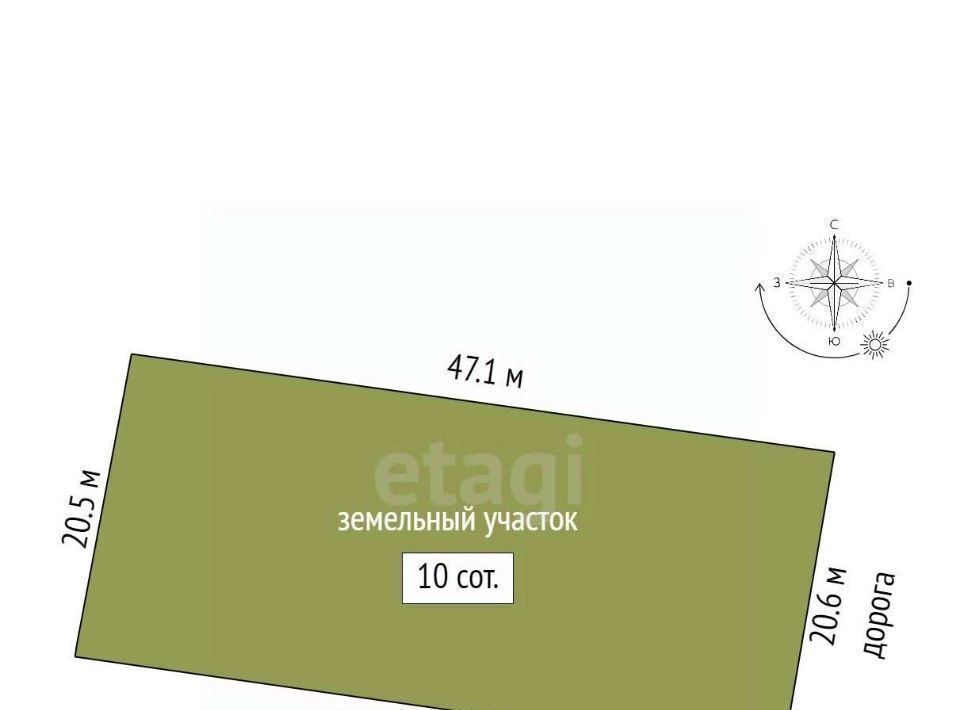 земля с пос, Красносельский район, Гридинское, д. Гридино фото 2