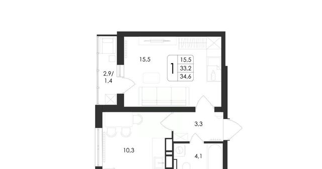 квартира р-н Центральный ул Шишкова 140б/21 фото