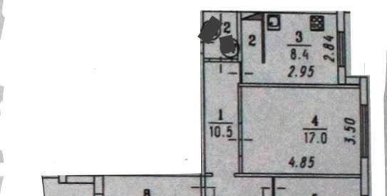 квартира г Омск р-н Центральный ул 5 Армии 10/1 фото 27