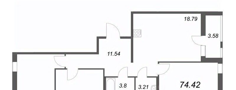 квартира р-н Всеволожский г Мурино ул Шоссе в Лаврики 51 Девяткино фото 1