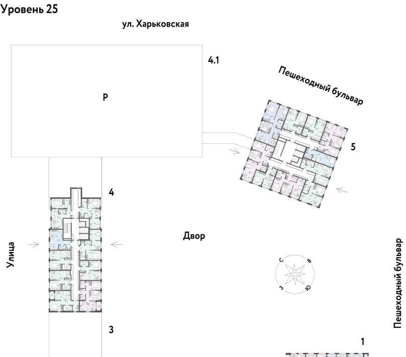 квартира г Тюмень р-н Ленинский Ленинский административный округ фото 2