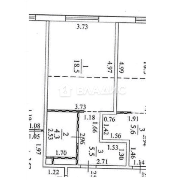 квартира Санино МЦД-4, Крекшино д. Медовая Долина ул., 2, Крекшино д. фото 19