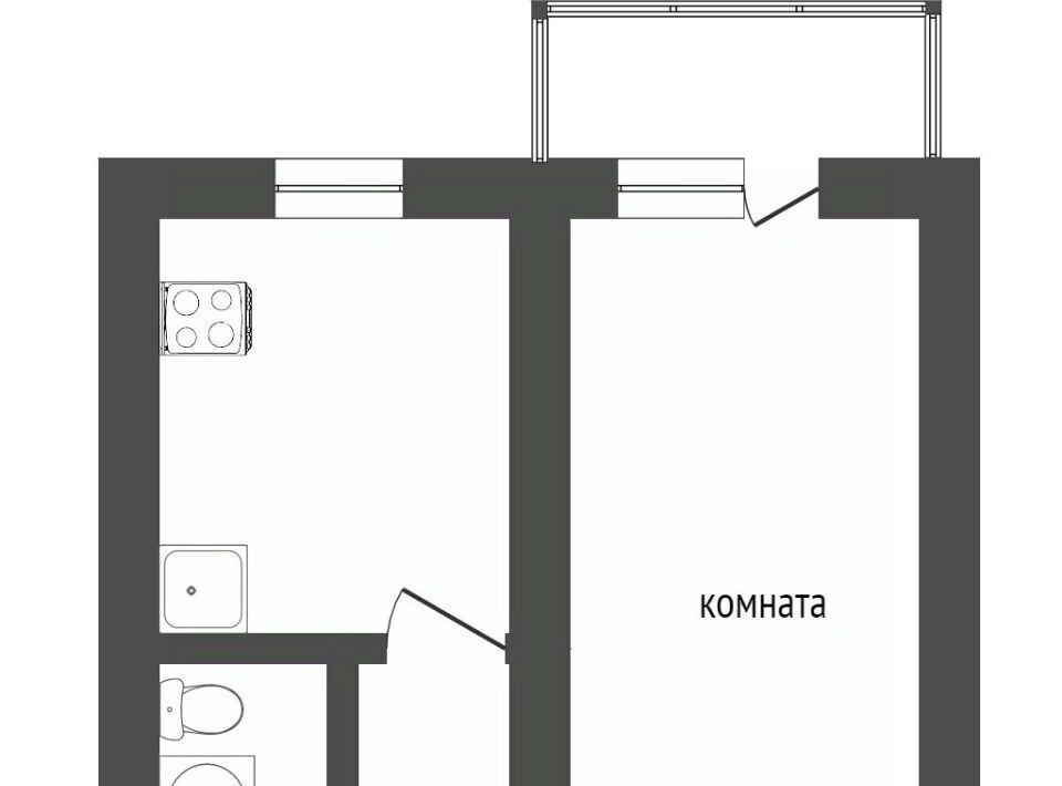 квартира г Улан-Удэ р-н Октябрьский мкр 115-й 10 ЖК «Снегири» фото 4