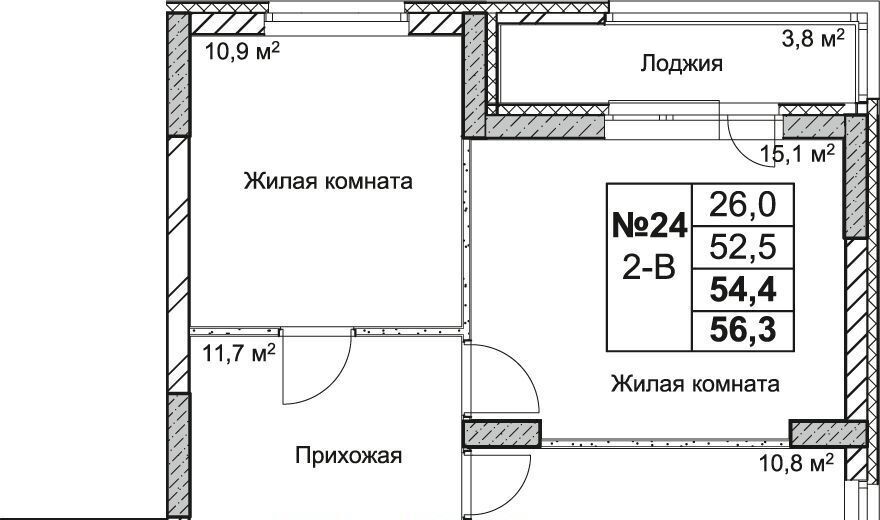 квартира г Шахунья п Комсомольский 17, Дзержинск фото 1