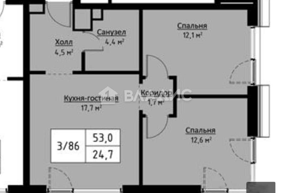 квартира г Москва пр-кт Волгоградский 32/5 2 Юго-Восточный административный округ фото 1