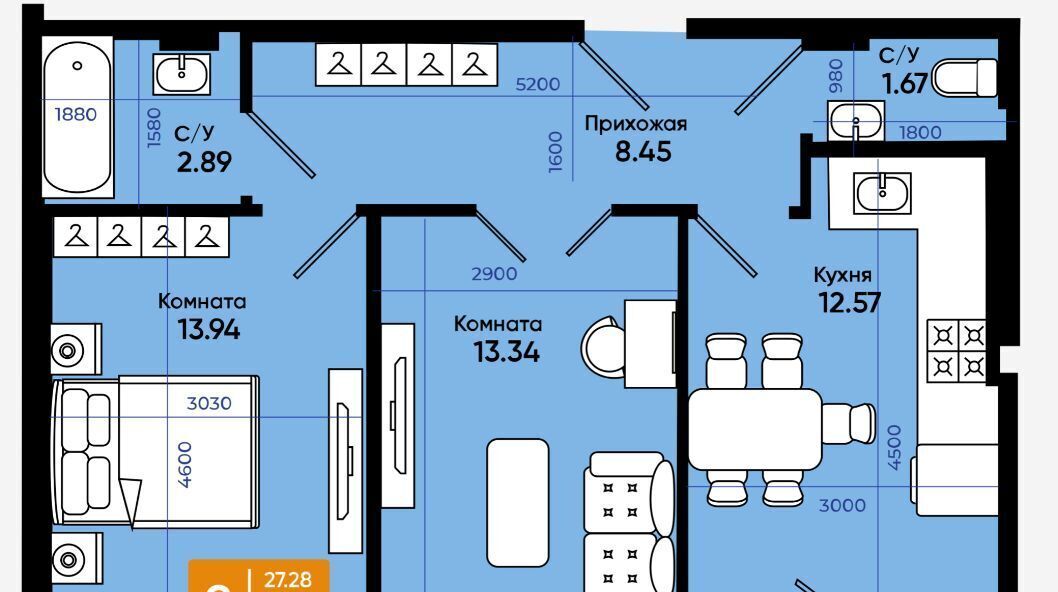 квартира г Батайск ул Комсомольская 133к/2 фото 1