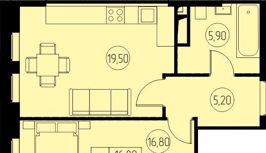 квартира г Пушкино микрорайон Инессы Арманд ЖК 31 квартал Медведково фото 1