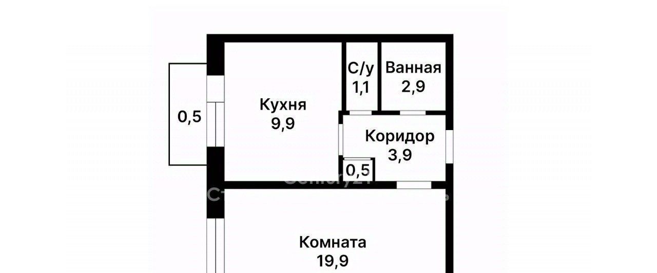 квартира г Москва метро Новоясеневская б-р Литовский 19 фото 2